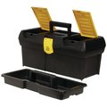 Stanley Series 2000 Tool Box, Black/Yellow, 16 in W 016011R